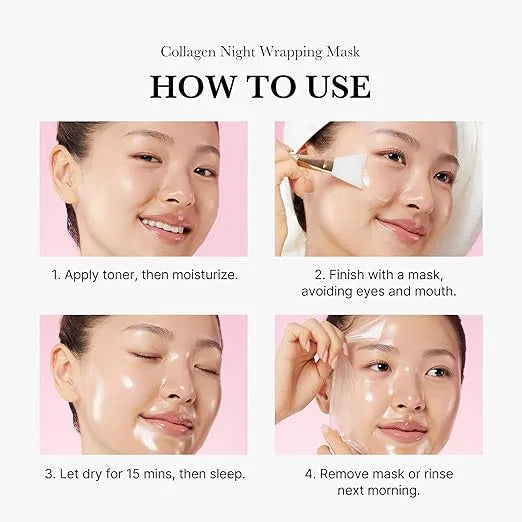 SS Medicube Collagen Overnight Wrapping Peel-Off Facial Mask