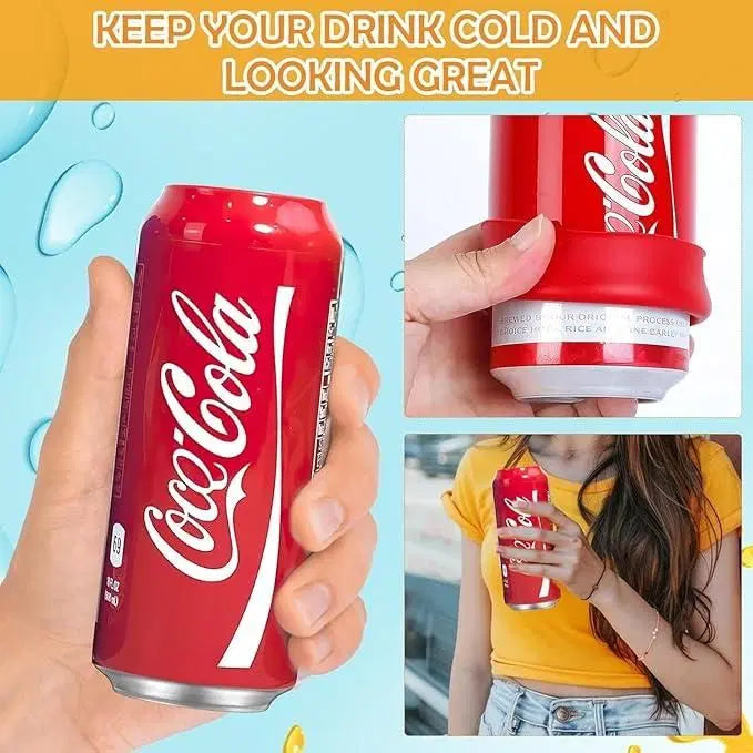 Beer Can Cover – Silicone Drink Sleeve (Fits up to 500ml)