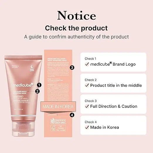 SS Medicube Collagen Overnight Wrapping Peel-Off Facial Mask